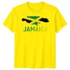 Jamaica Flag Map Countries Unisexs TShirt Unisexs Tee Travel Souvenir Graphic