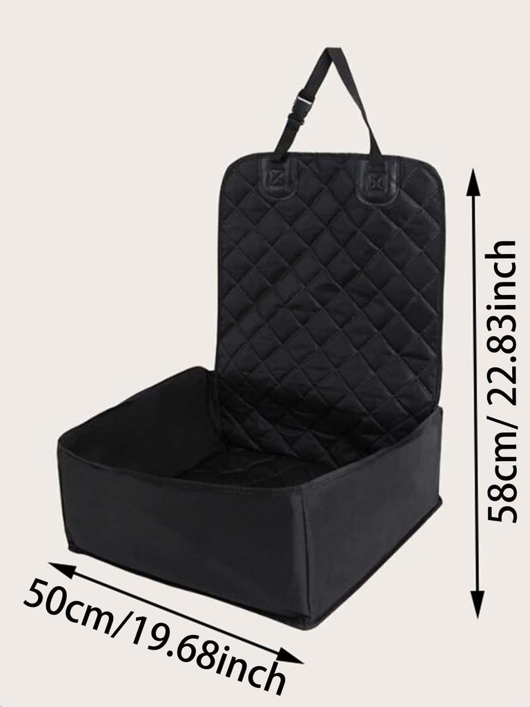 1pc-Multi Functional Pet Car Seat Cover, Suitable for Dogs and Cats, Scratch Resistant and Dirt Resistant, Perfect for Travel