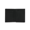 Daks Black Dd Board Logo Matte Leather Business Card Wallet