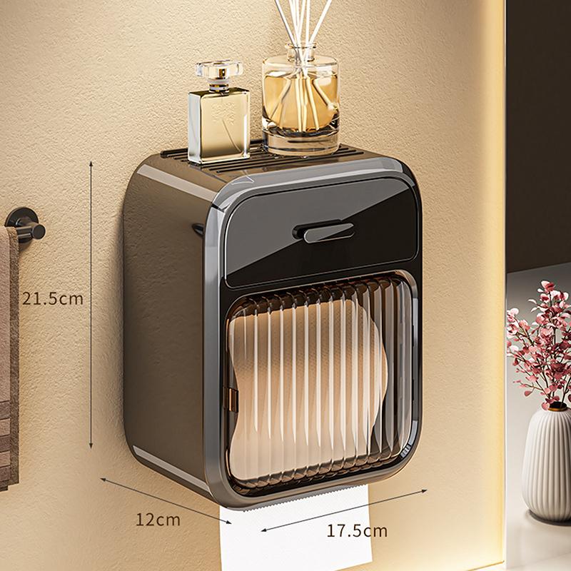 

Коробка для туалетной бумаги, стойка для хранения рулонов туалетной бумаги, держатель для туалетной бумаги в ванной, настенные коробки для салфеток, аксессуары для ванной комнаты