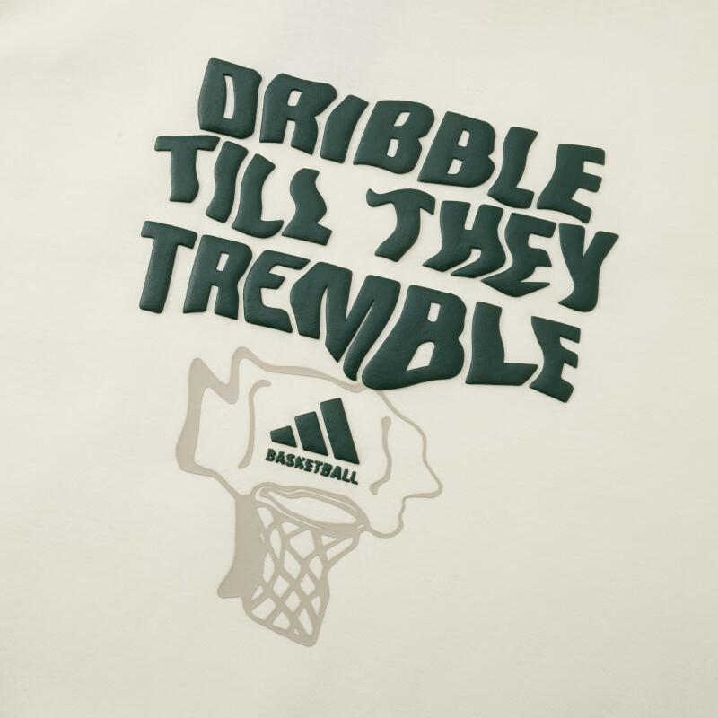 Adidas Logo Pattern Round Neck Pullover Comfortable Warm Running Fitness Long Sleeve Sweatshirt Men sweatshirt Beige JC6814