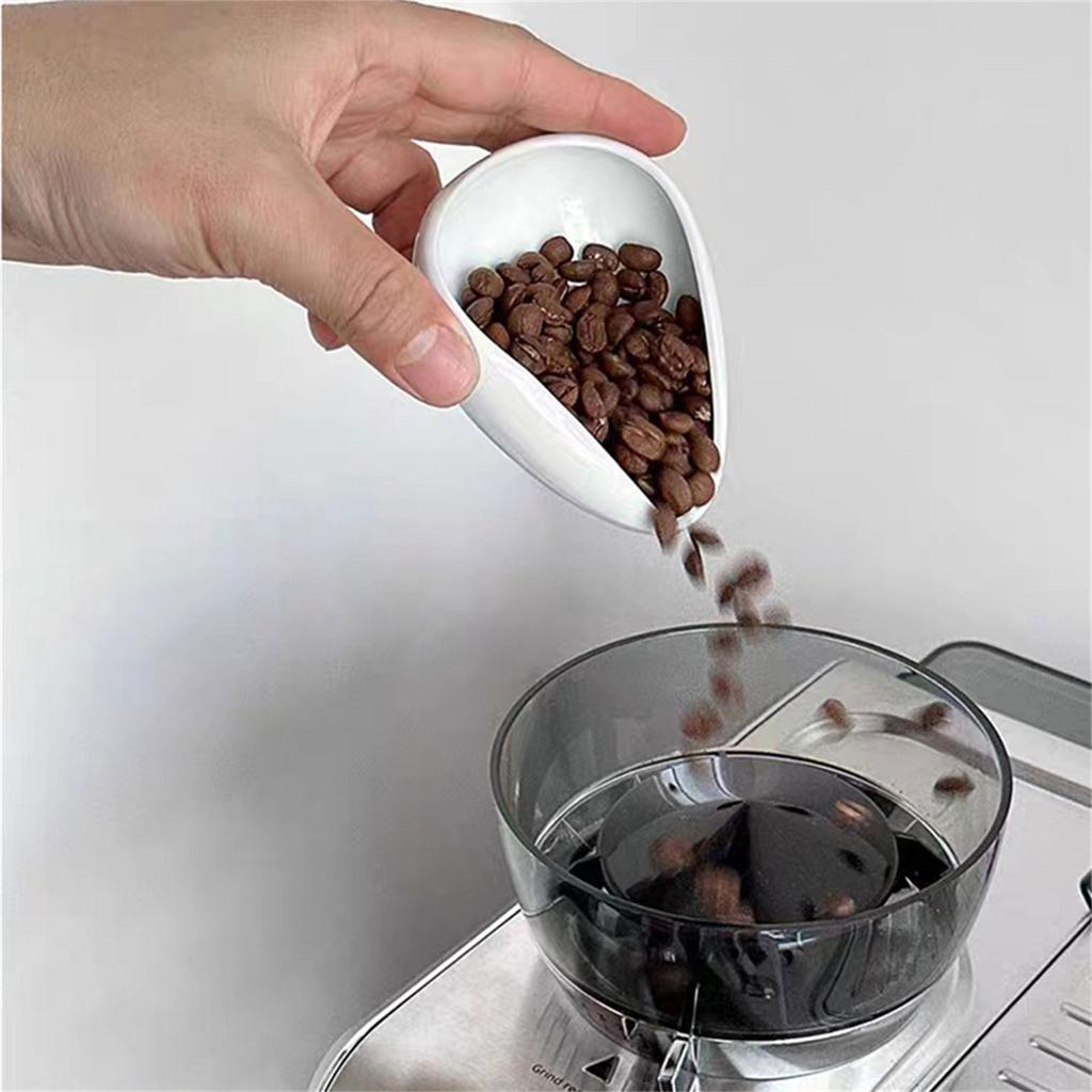 Kaffeebohnen Dosierbecher Keramik Einzelportionierfach Kaffee Bar Zubehör Kaffeebrühausrüstung zum Kaffeebrühen