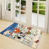 Dalmatian Puppies Winter Scene Carpet Rug Soft Washable Anti Slip Home Living Room Sofa Mats Personalized Christmas Rug
