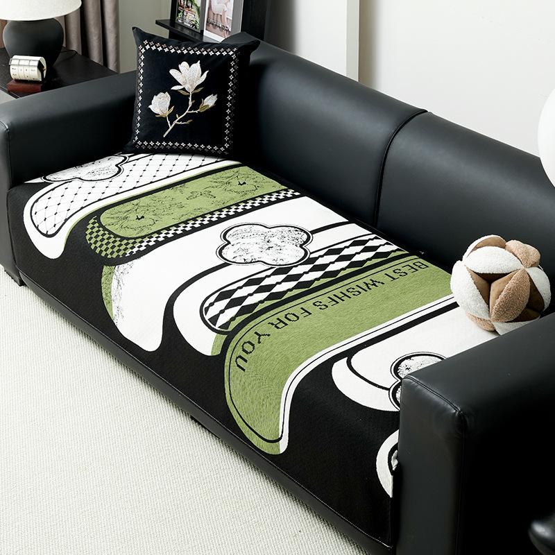 

Четыре сезона Универсальный 2025 Новый Фиксированный Нескользящий Легкий Роскошный Чехол-подушка Цельный Прямой Ряд Премиум Чехол для дивана 90*70cm