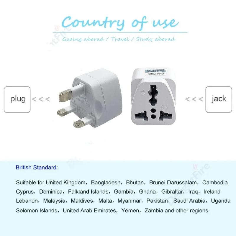 Universeller Reiseadapter-Stecker mit Schnellladeanschluss, kompatibel mit US-, EU-, AU-, UK-Steckdosen für Geschäftsreisen