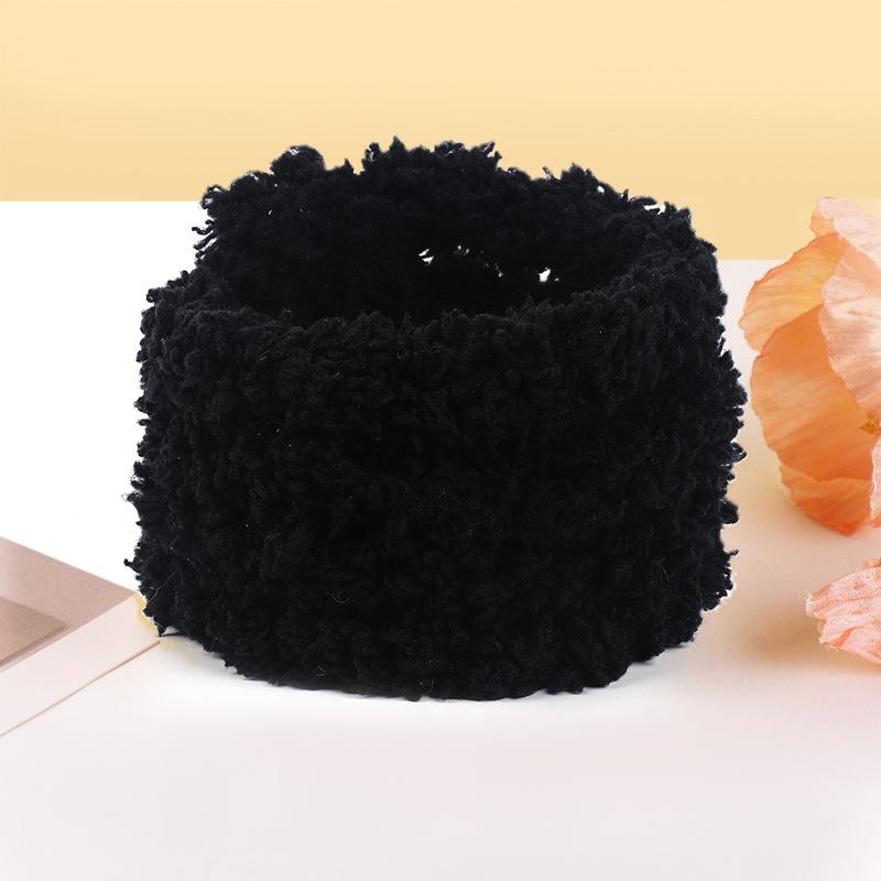 1.5cmx105cm Wool Ultra Dense Wool Root Twisting Stick Woven Plush Thread with Iron Thread