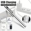 Portable Medical Pen Light Built-In Battery Medical LED Flashlight Mini Torch White-Yellow Light for Doctor Nurse Diagnosis