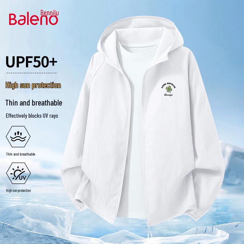 Baleno Men s Ice-Feel UV Protection Hoodie 4XL