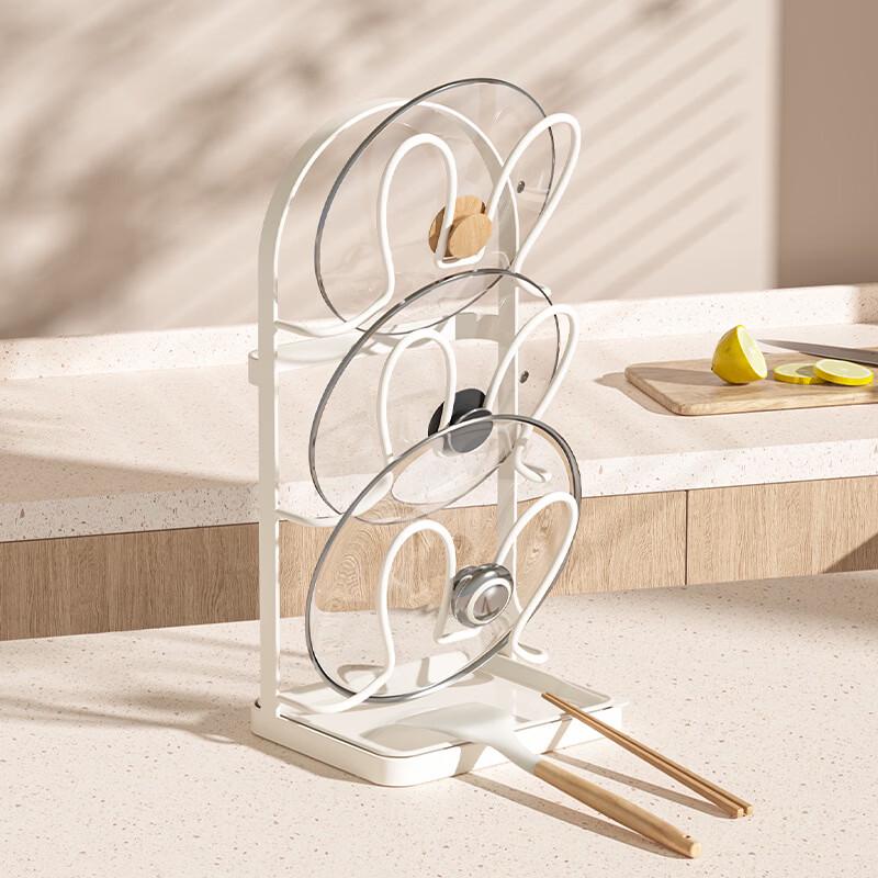 Nordic Foldable Countertop Pot Lid Rack