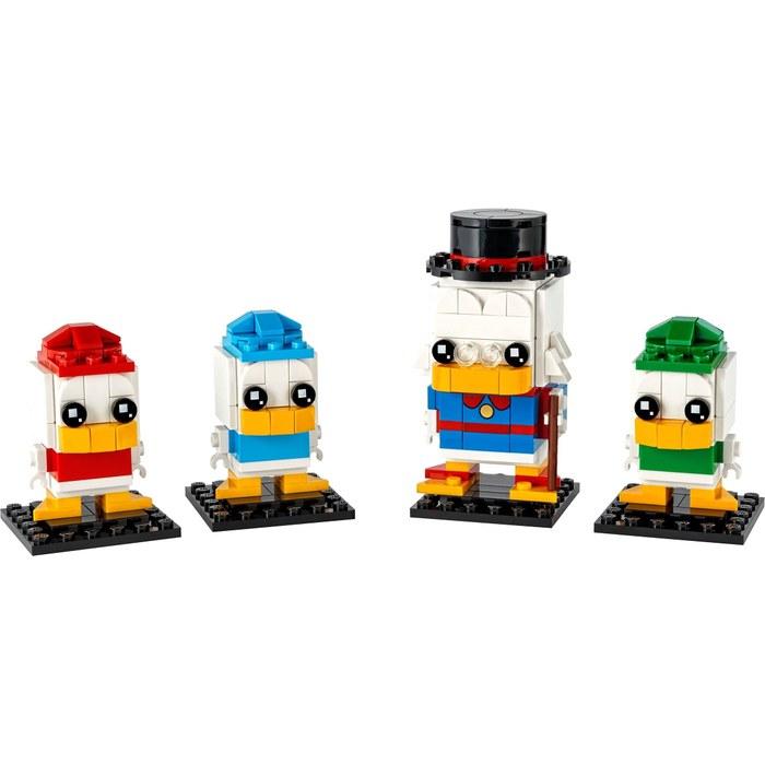 LEGO BrickHeadz Disney DuckTales 40477 Scrooge McDuck, Huey, Dewey & Louie (340 Pieces)