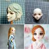 3DFairy Head Baby Face Silikonform Handgjord Tvållera Gipsform Fondant Chokladform Kex Socker Hantverksform DIY