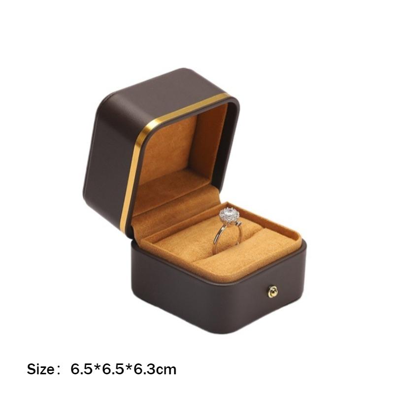 

Gift Jewelry Necklace Box Wedding Rings Display Boxes Jewellery Bracelet Watch Organizer Case Jeweler Trinket Packaging Cases