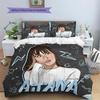 Aitana Pattern Bedding,Quilt Set Quilt Cover Pillowcase Home Birthday Gift (1 * Duvet Cover + 2 * Pillowcase, Without Core)