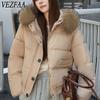 Y Women's Fashion Casual Fall Winter Solid Color Print Long Sleeve Jackets & Coats Down Coats