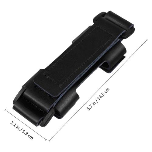 DECHOUS French Horn Protector, French Horn Hand Rest, PU Horn Protection Pad, French Horn Protector, Hand Grip, French Horn Guard, Universal Strap, Co