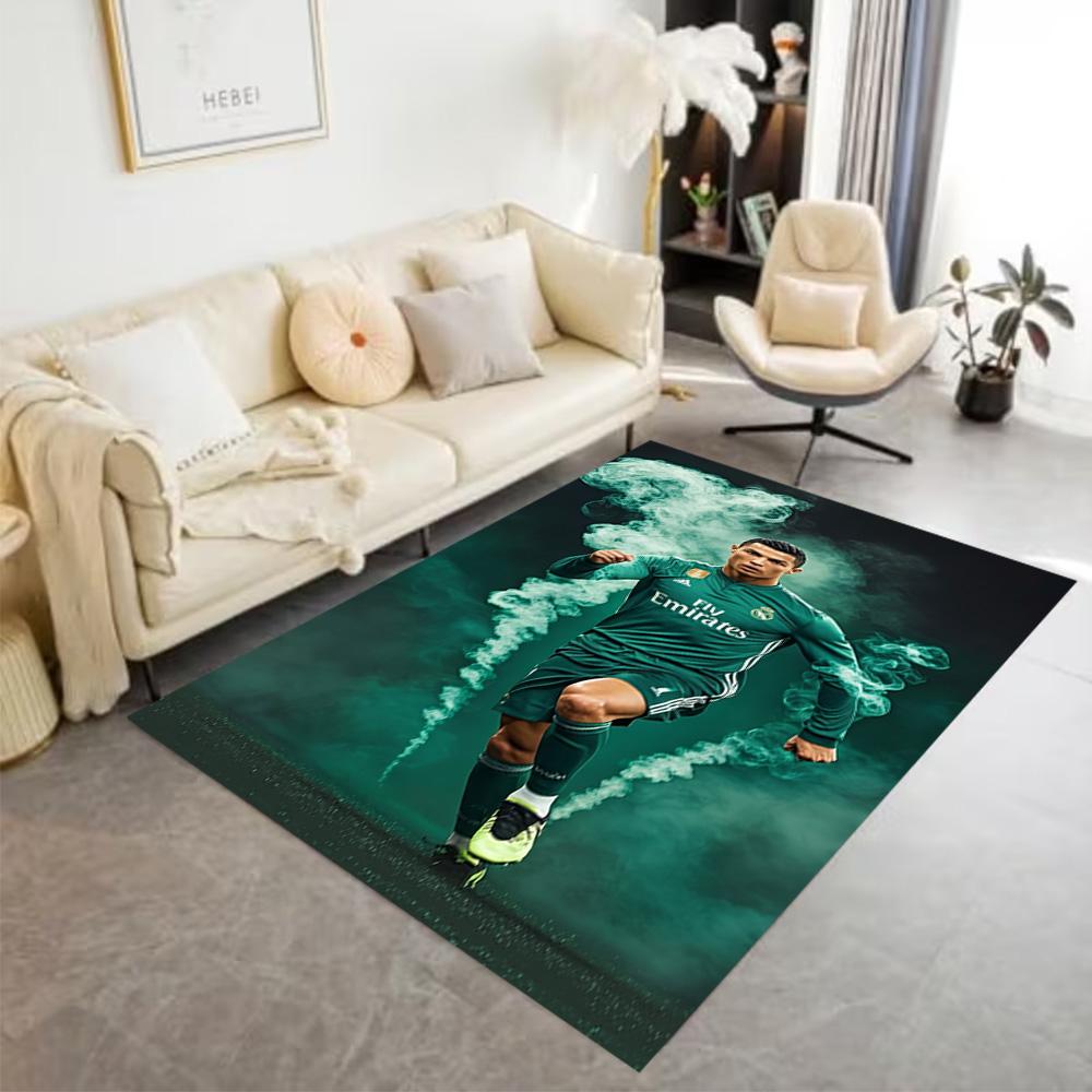 Juventus Team Celebration Area Rug Perfect for Foyer Entryway Dormitory Study Room Anti-slip Rug Office Home Decor Perfect Birthday/Christmas Gift Ide