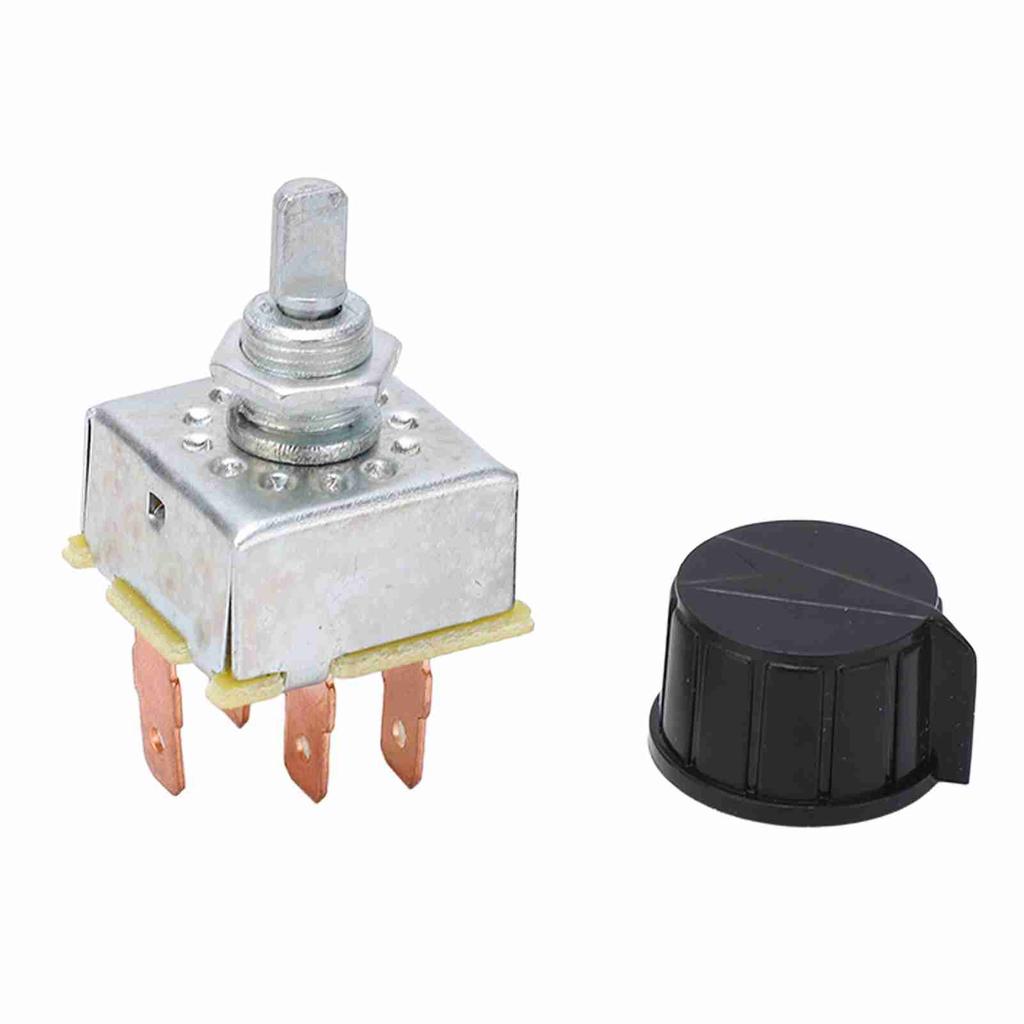 Car 3 Speed Blower Switch Rotary Air Conditioning Switch Replacement for Freightliner INM2G754A