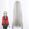 Crazy Gambling Abyss Peach Blossom Lily/Peach Lily Fragrant Blue Grey Cosplay Anime Wig