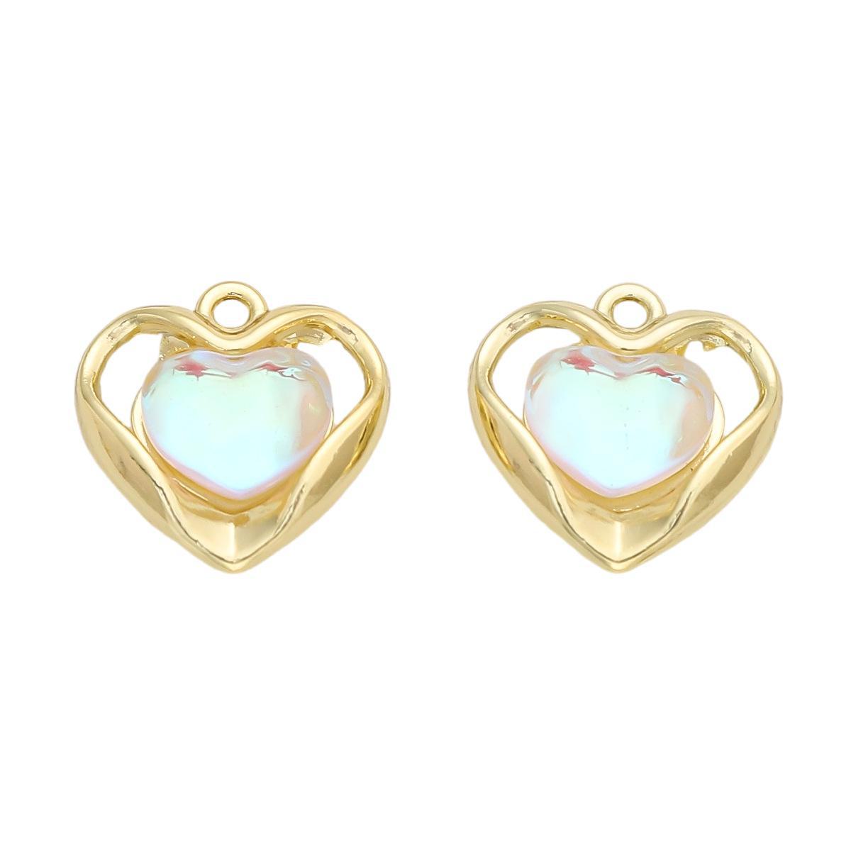 

Y2K Love Star Rose Heart кулон ожерелье из бисера набор для самостоятельного изготовления браслета love pendant, 1 piece золотой