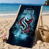 Seattle Kraken Logo Beach Towel, Super Soft Microfiber, Perfect Gift for Her/Him, Birthday, for Pool, Beach, Travel, Decor Beach Party