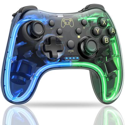 Ovladač spínače Ovladač spínače RGB světla 3 kroky Continuous Fire Wireless Switch Pro Ovladač vybavený gyroskopickým senzorem 4 úrovně vibrací Wake