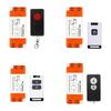 Single Channel Wireless Light Switching Kit for Home Lighting and Outdoor Signage with Wide Voltages Ranging 85-250V