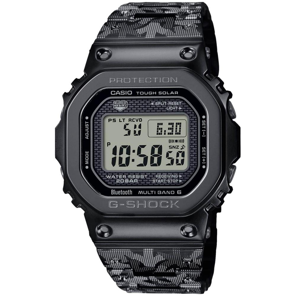 

[Casio] Годинник G-Shock, обладнаний Bluetooth, повністю металеве радіо, сонячна батарея G-SHOCK 40th Anniversary × ERIC HAZE Collaboration Model GMW-B5000EH-1JR Чоловічий чорний