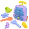 Trolley-Koffer, Strand-Sand-Grabwerkzeug, Koffer 8-teiliges Set, Bad Baby Outdoor Wasserspielzeug