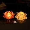 Atmosphere Lighting Electronic Candle Light Battery Operated Night Light  Meditation