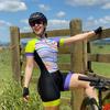 Women's Spring and Summer New Bicycle Cycling Clothes Onesie Women's Breathable