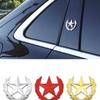 1Pc Five-pointed Star Car Sticker Logo Emblem Badge Car Sticker For Universal Motorcycle Decorative Accessories Car Styling