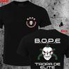 BOPE Tropa De Elite Brazilië Speciale Elitekrachten T-shirt Korte Mouw Casual Katoen Unisex Shirt