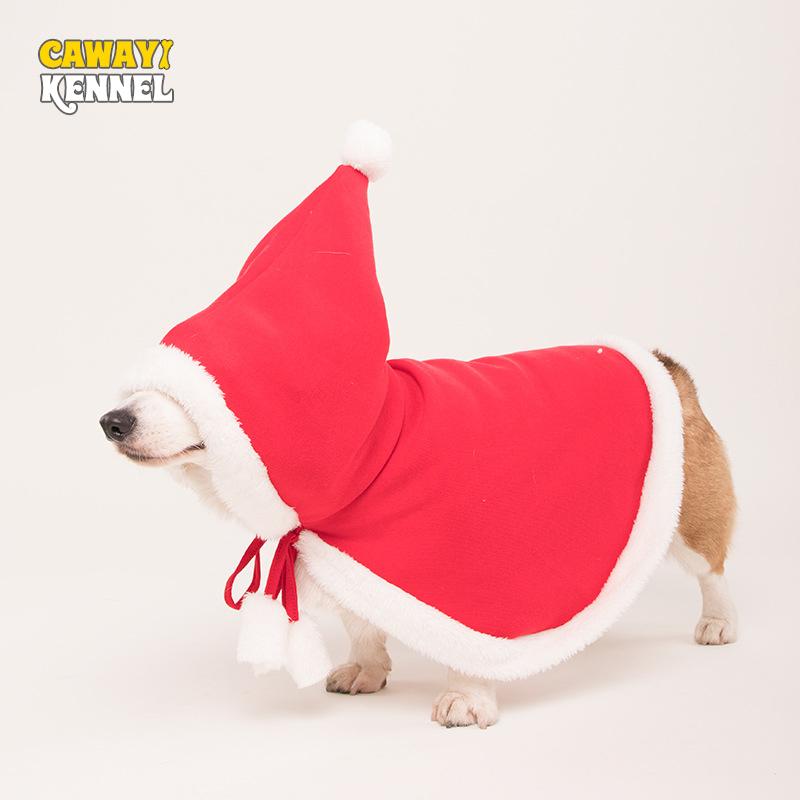 

CAWAYI KENNEL зимняя одежда для собак, одежда для косплея домашних животных, рождественское пальто, куртка, рождественская одежда для маленьких и средних собак, ropa perro
