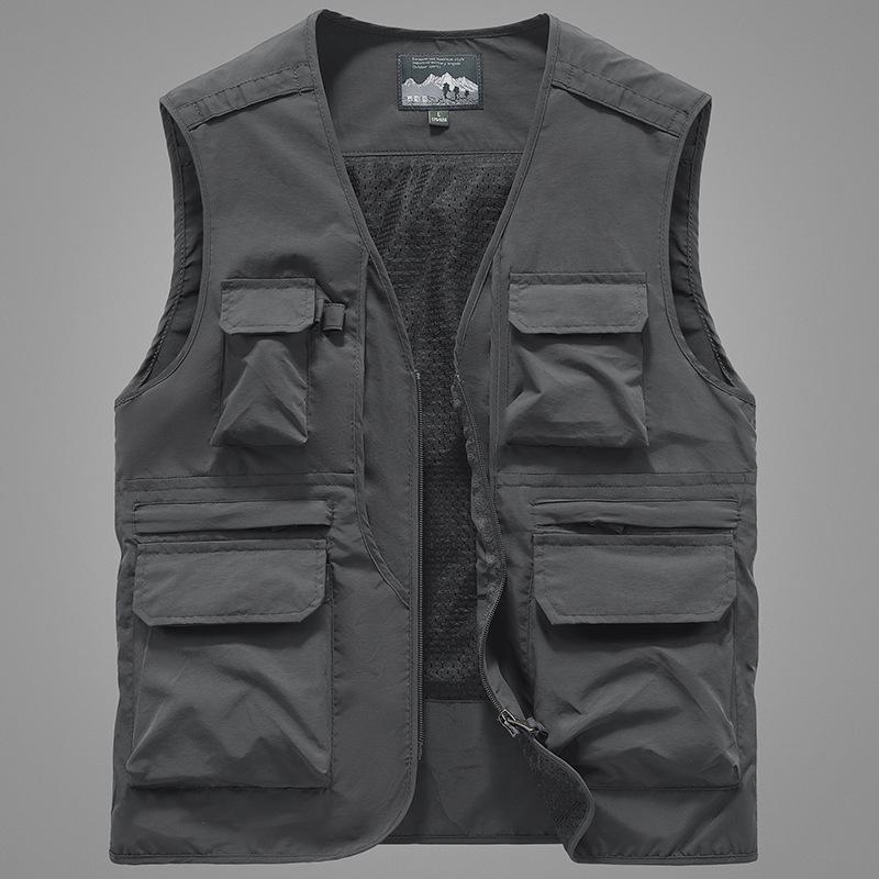 Men's Autumn Outdoor Casual Multi-Pocket Vest