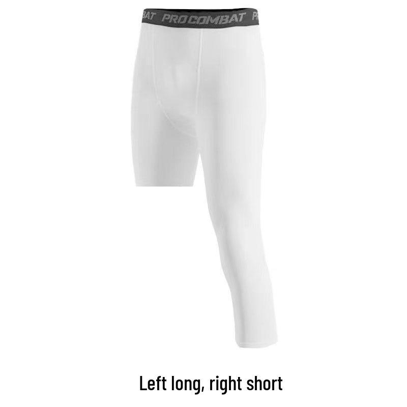 

Мужские компрессионные тайтсы для баскетбола длиной три четверти в стиле «звезда» для спорта и фитнеса S