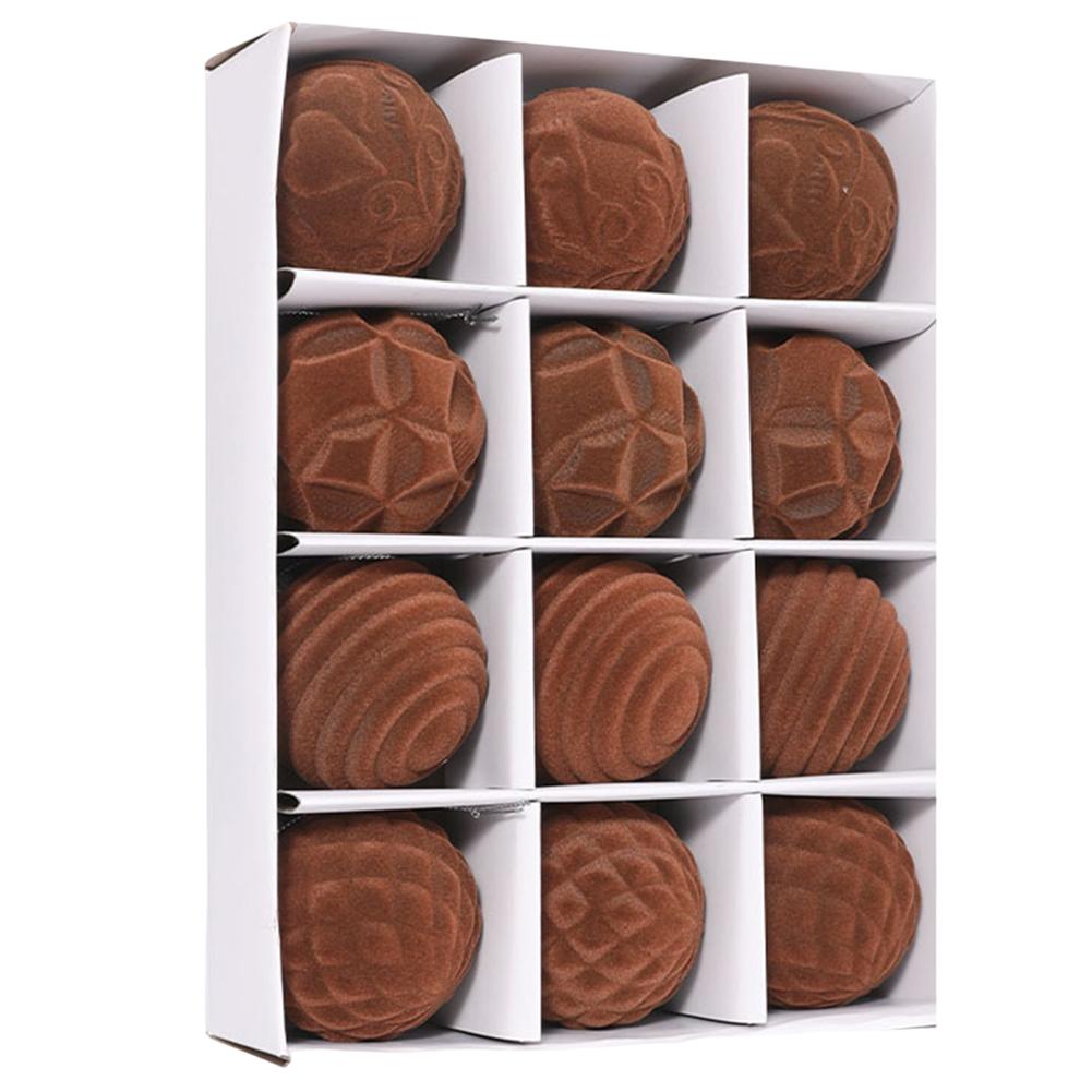 För Julgran Festliga Tillbehör Julkulsdekorationer Festliga Sammankomster 6cm Storlek Lätt att Hänga Design