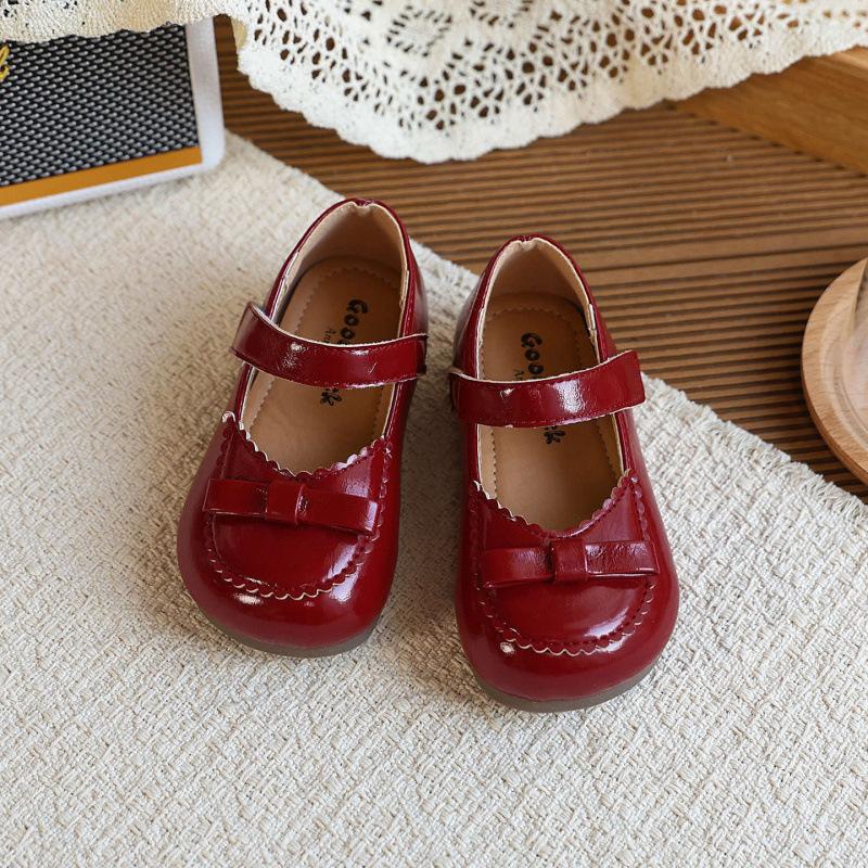 Retro-style New Girls' Shoes with Soft Soles - Single Shoes