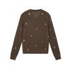 JNBY Women's V-Neck 100% Wool Knitted Sweater