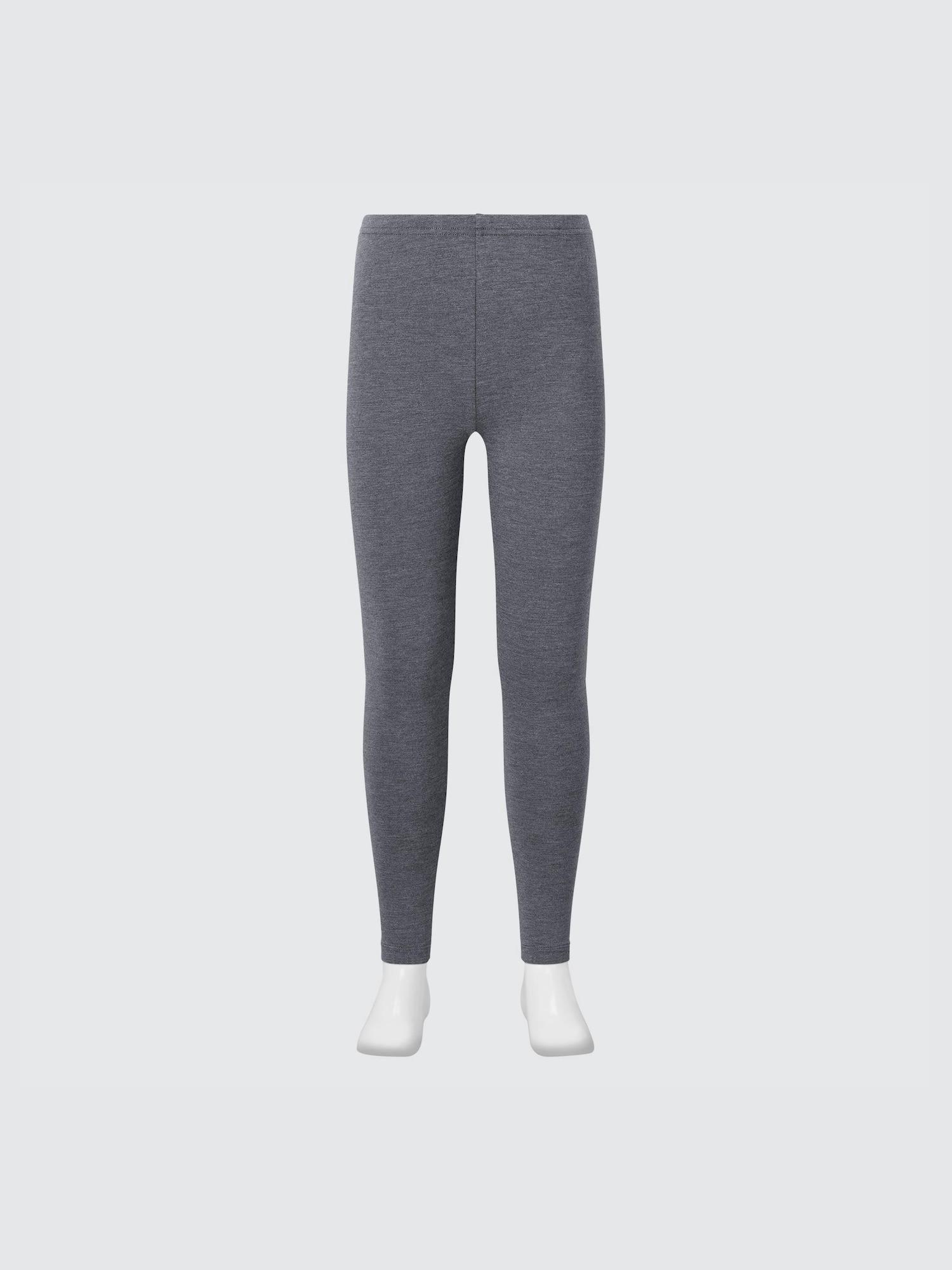 

Uniqlo Япония ультра теплые колготки Heattech Cotton 08 DARK GRAY/100