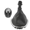 Gear Shift Knob with 6-speed Shift Button with Cuff for Re-nault Trafic III/Opel Vivaro B 2014- For Fiat Talento 2016-