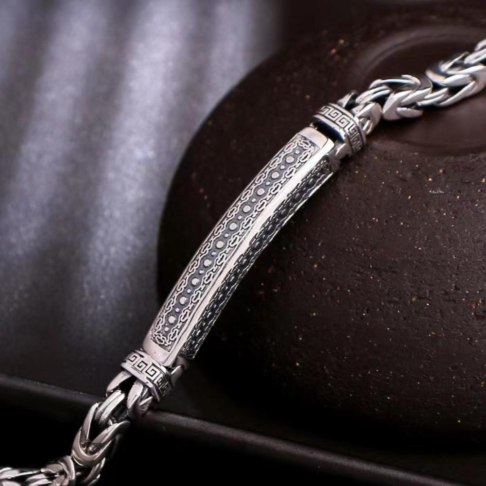 Mens Viking Bracelet Trendy Rope Wristband Retro Design Stylish Unisex Gift for Him