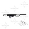 Badge Griglia Metallo GT Adesivi 3D Emblema Corpo Baule Auto Decalcomania Styling Auto Per KIA Sorento Stinger Sportage Rio K5 K9 Picanto K3