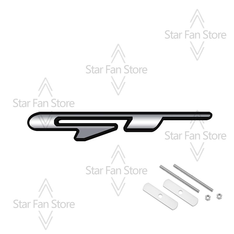 Badge Griglia Metallo GT Adesivi 3D Emblema Corpo Baule Auto Decalcomania Styling Auto Per KIA Sorento Stinger Sportage Rio K5 K9 Picanto K3