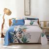 Simple Printed Simple Bed Sheet Single Piece Dormitory Pure Polyester Washed Cotton Single Double Bed Sheet