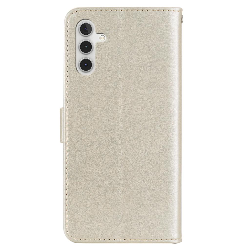 For Samsung Galaxy S24+ Case Rhinestone PU Leather Phone Cover with Wallet Stand