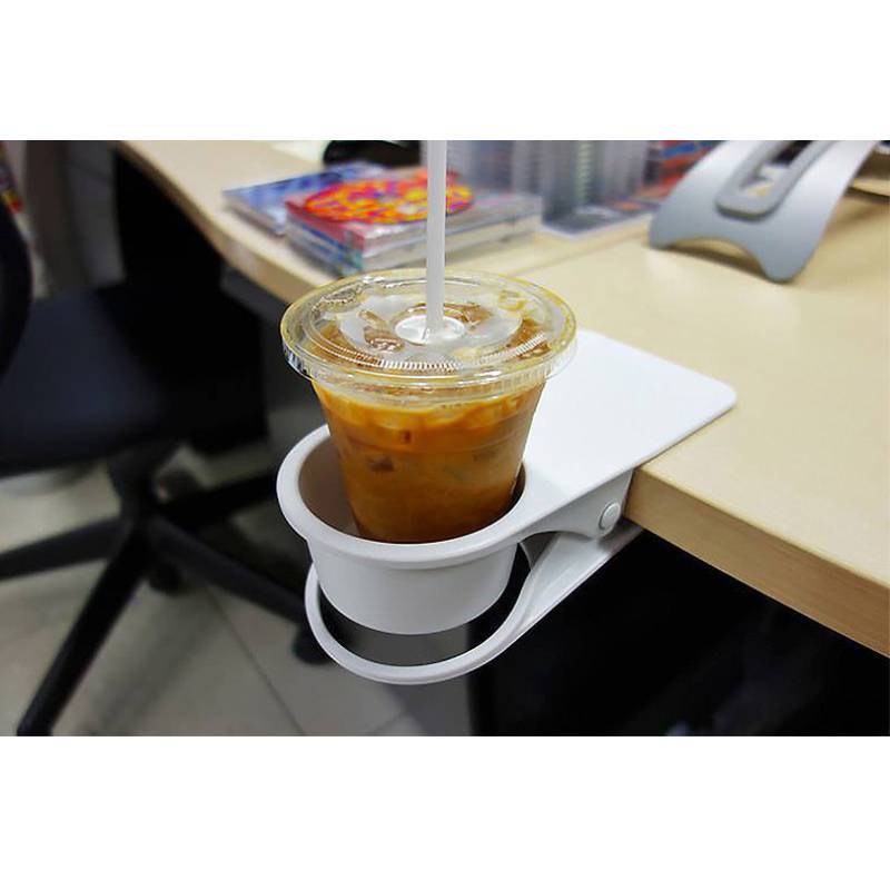 Modern Minimalist Water Cup Holder With Abs And Steel For Office Desk Organization