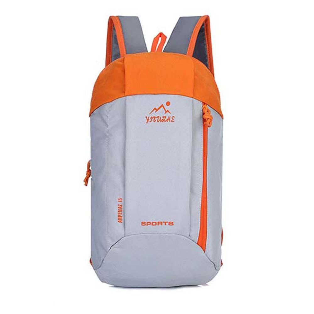 

Nylon Outdoor Rucksack Large Capacity Mountaineering Bag Travel Daypack Sport Backpack Gift оранжевый/серый