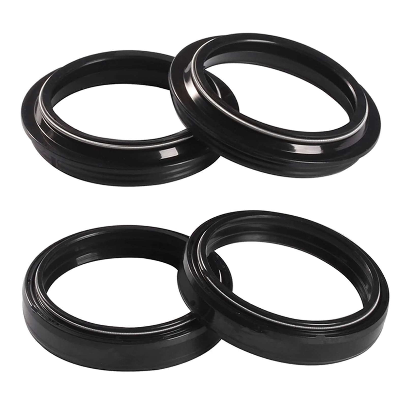 

DYSINUVO (Small Store) 37x49x8 37*49*8 Front Fork Seal & Dust Cover GW250 Inazuma One Size