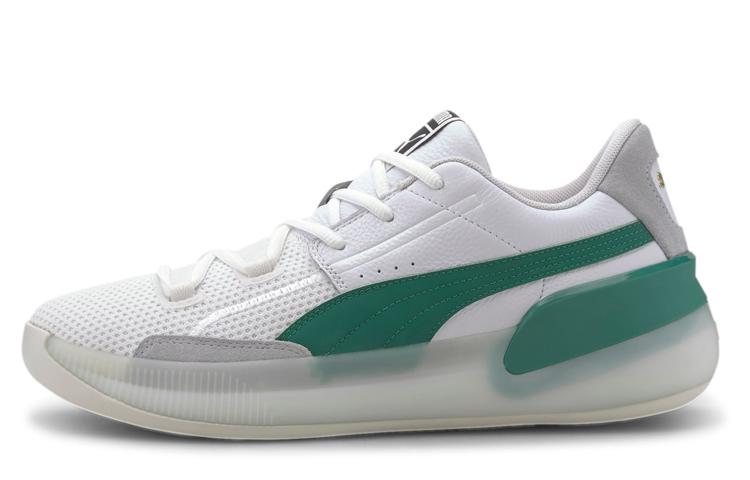 Puma Clyde Hardwood White Green 42