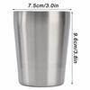 Thickened Stable Juice Beer Tumbler Rustless Steel Straight Drinking Mug  Party Beer Drinking